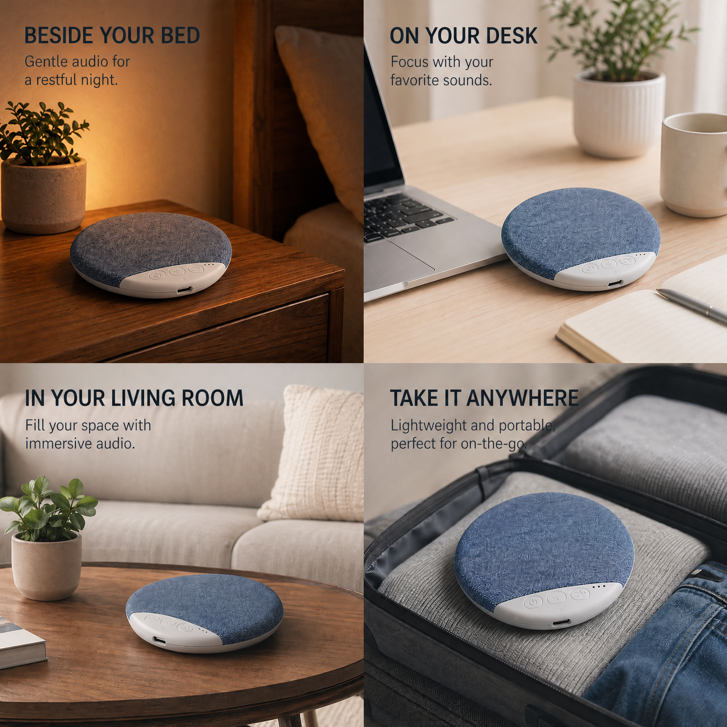 LunaSound Pillow Speaker