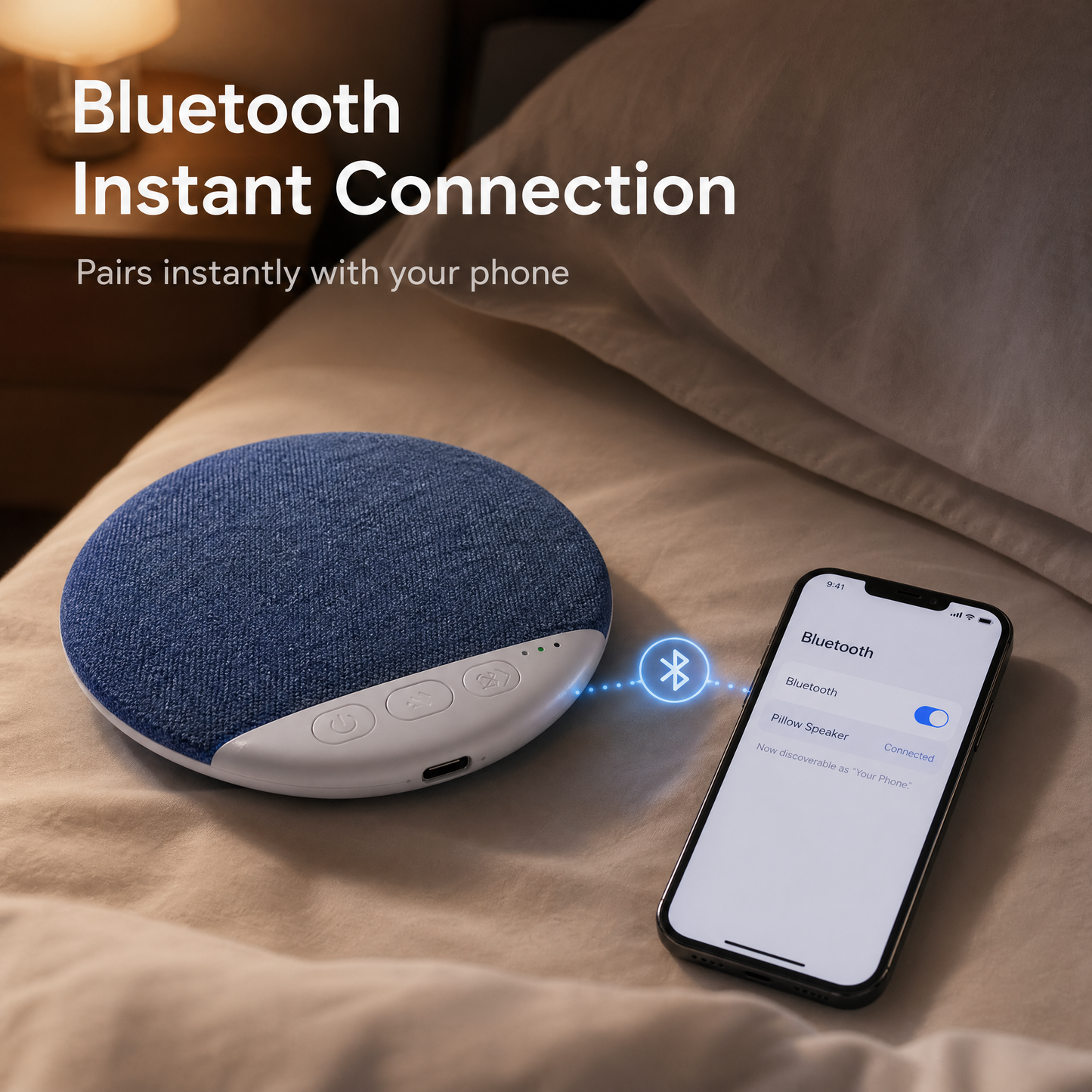 LunaSound Pillow Speaker